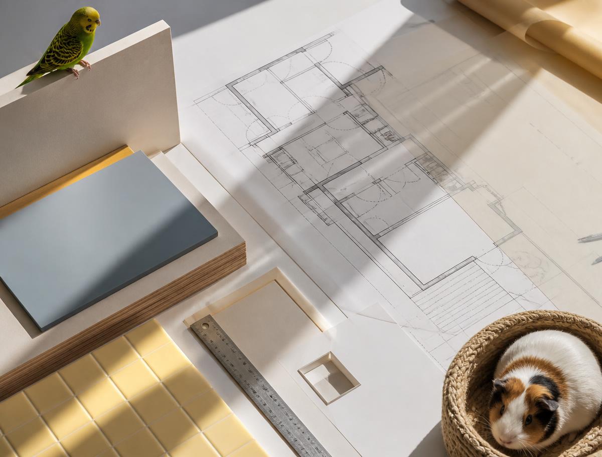 Image de concept de plans, échantillons et petits animaux